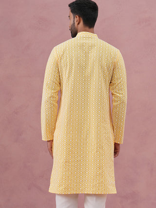 Floral Embroidered Kurta