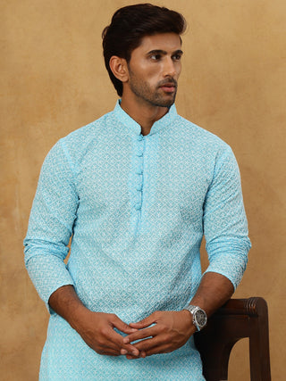 Men’s Chikankari Cotton Kurta