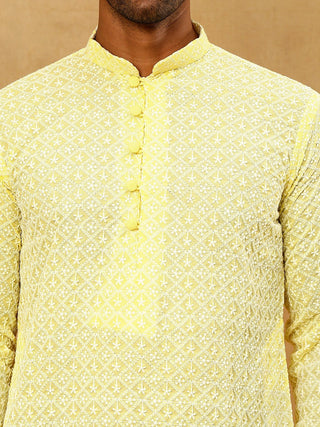 Men's Chikankari Cotton Kurta