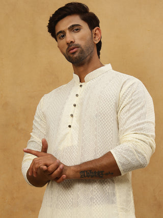 Chikankari Embroidered Kurtas