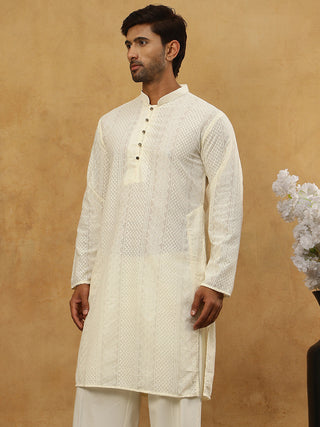 Chikankari Embroidered Kurtas