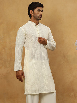 Chikankari Embroidered Kurtas
