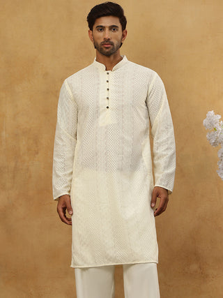 Chikankari Embroidered Kurtas
