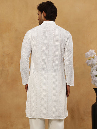 Chikankari Embroidered Kurtas