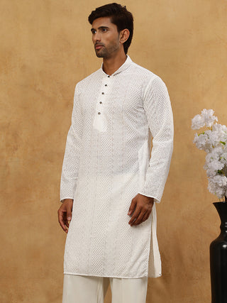 Chikankari Embroidered Kurtas