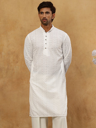 Chikankari Embroidered Kurtas