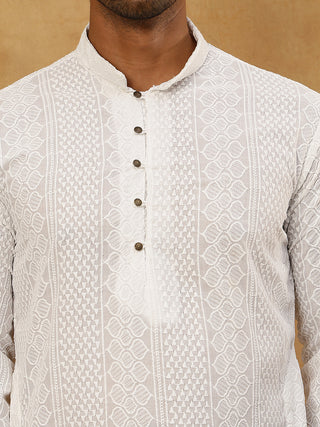 Chikankari Embroidered Kurtas