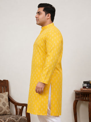 Floral Printed Kurta for Men
