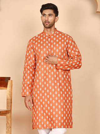 Floral Printed Kurtas for Men