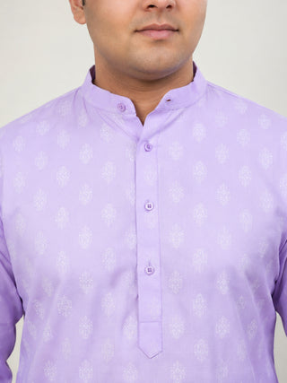 Floral Printed Kurta for Men