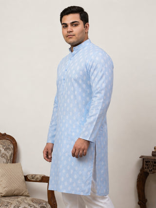 Floral Printed Kurta for Men