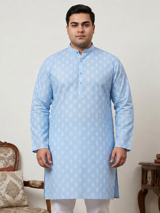 Floral Printed Kurta for Men