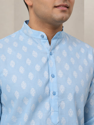 Floral Printed Kurta for Men