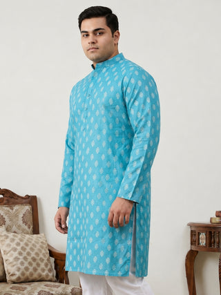 Floral Printed Kurta for Men