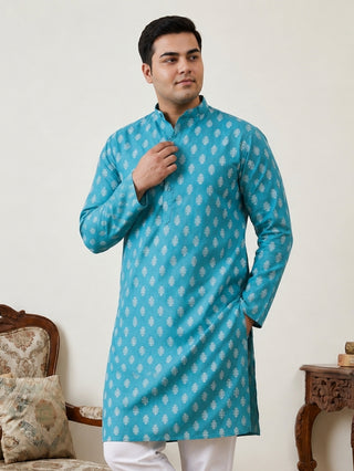 Floral Printed Kurta for Men