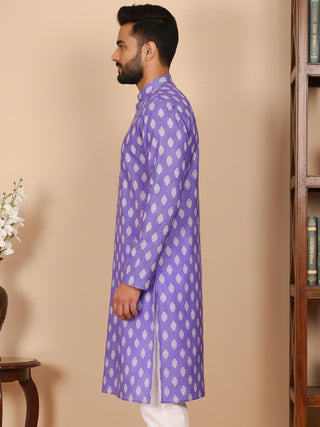 Floral Printed Kurta for Men