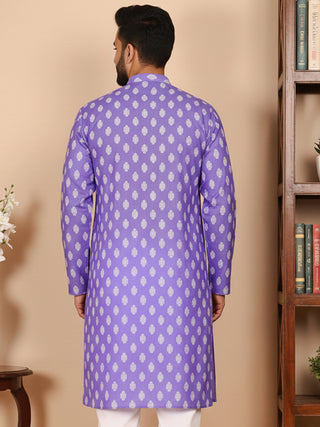 Floral Printed Kurta for Men