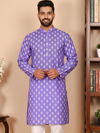 Floral Printed Kurta for Men