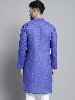 Men's Solid Pure Cotton Kurta Only