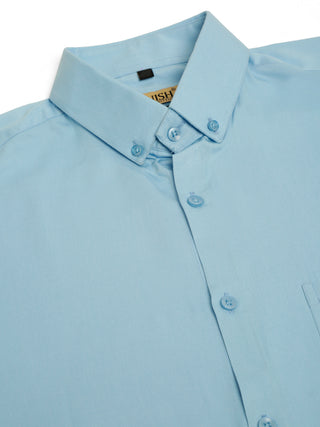 Indian Needle Men's Cotton Solid Formal Shirt's