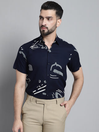 Men's Printed Formal Shirt