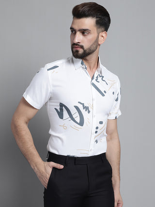 Men's Printed Formal Shirt