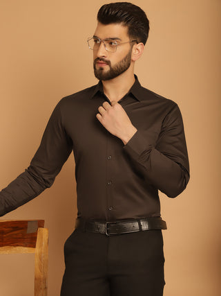 Men's Cotton Solid Formal Shirt