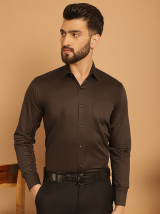 Men's Cotton Solid Formal Shirt