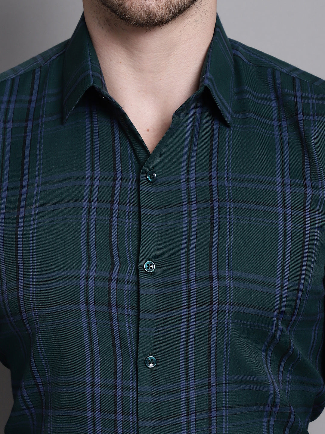 Men's Classic Checks Formal Shirt
