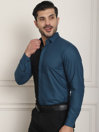 Premium Cotton Satin Formal Shirt