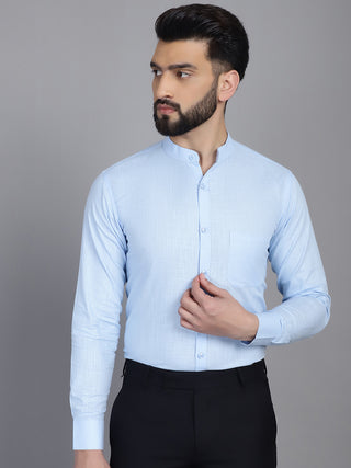 Cotton Solid Formal Shirt for Mens