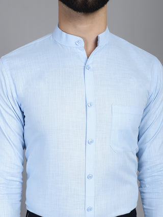 Cotton Solid Formal Shirt for Mens