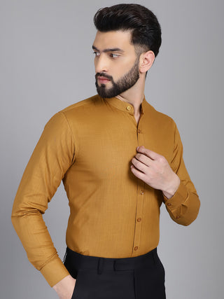 Cotton Solid Formal Shirt for Mens