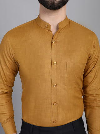 Cotton Solid Formal Shirt for Mens