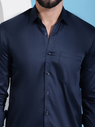 Men's Cotton Solid Casual Shirt