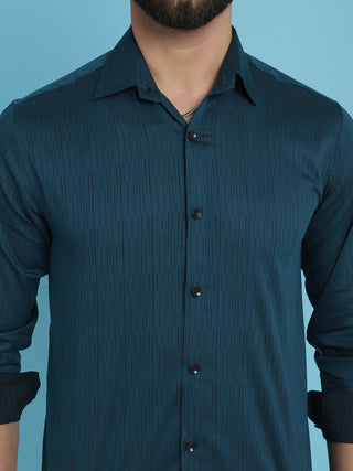 Woven Design Casual Shirt