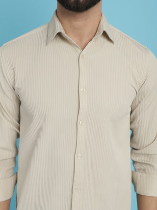 Striped Casual Shirt for Men's