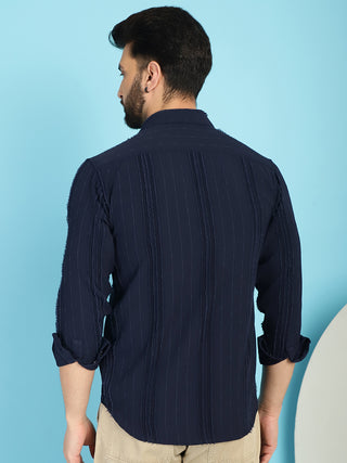 Self Design Casual Shirt for Mens