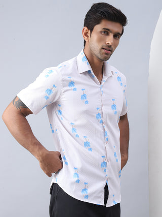 Printed Cotton Casual Shirt For Men