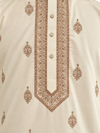 Japanese Fabric Embroidered Short Kurta