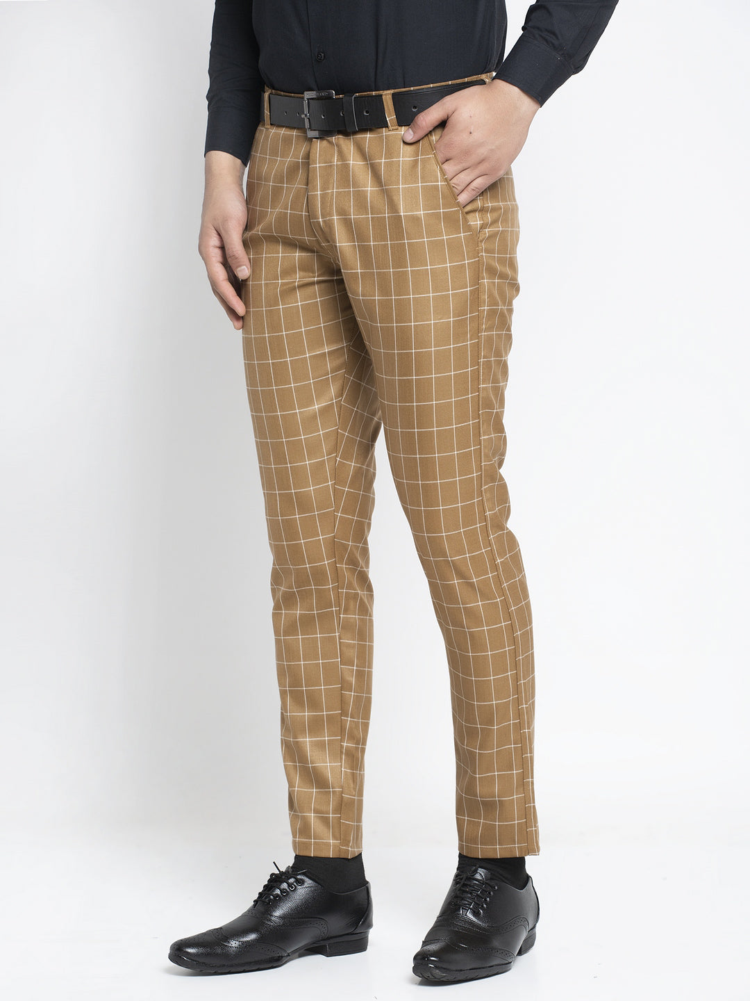 Buy Louis Philippe Brown Trousers Online  760643  Louis Philippe
