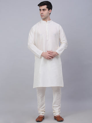 Men's Solid Kurta Pyjama With Shrug Jacket