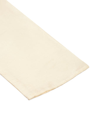 Men's Solid Kurta Pyjama With Nehru Jacket