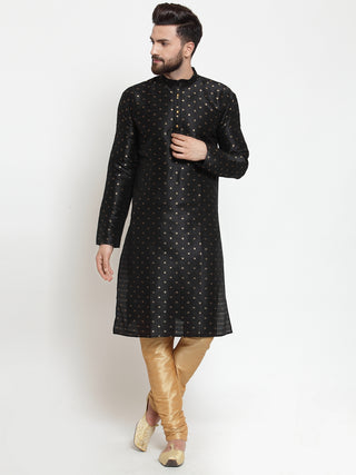 Jompers Men's Self Design Kurta with Pyjamas