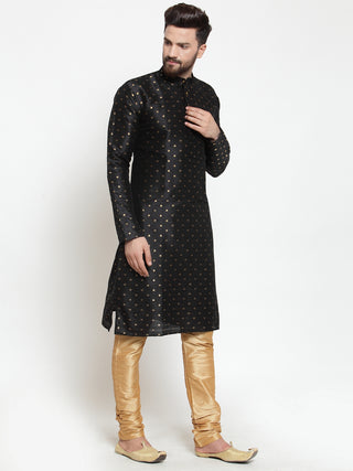 Jompers Men's Self Design Kurta with Pyjamas