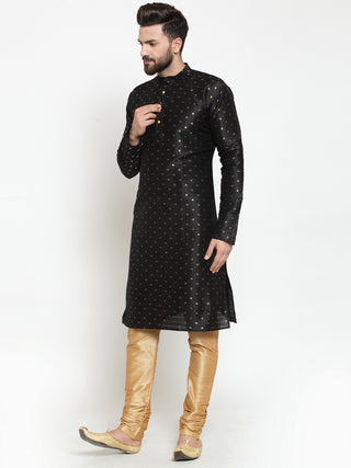 Jompers Men's Self Design Kurta with Pyjamas