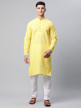 Jompers Men's Embroiderd Kurta Pajama