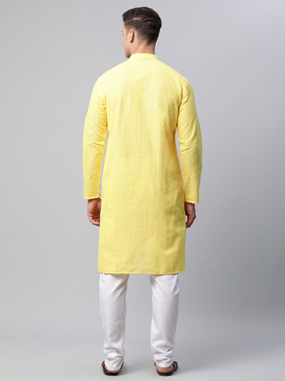 Jompers Men's Embroiderd Kurta Pajama