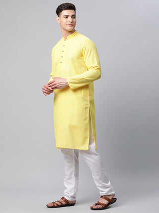 Jompers Men's Embroiderd Kurta Pajama