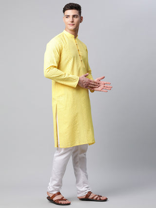 Jompers Men's Embroiderd Kurta Pajama